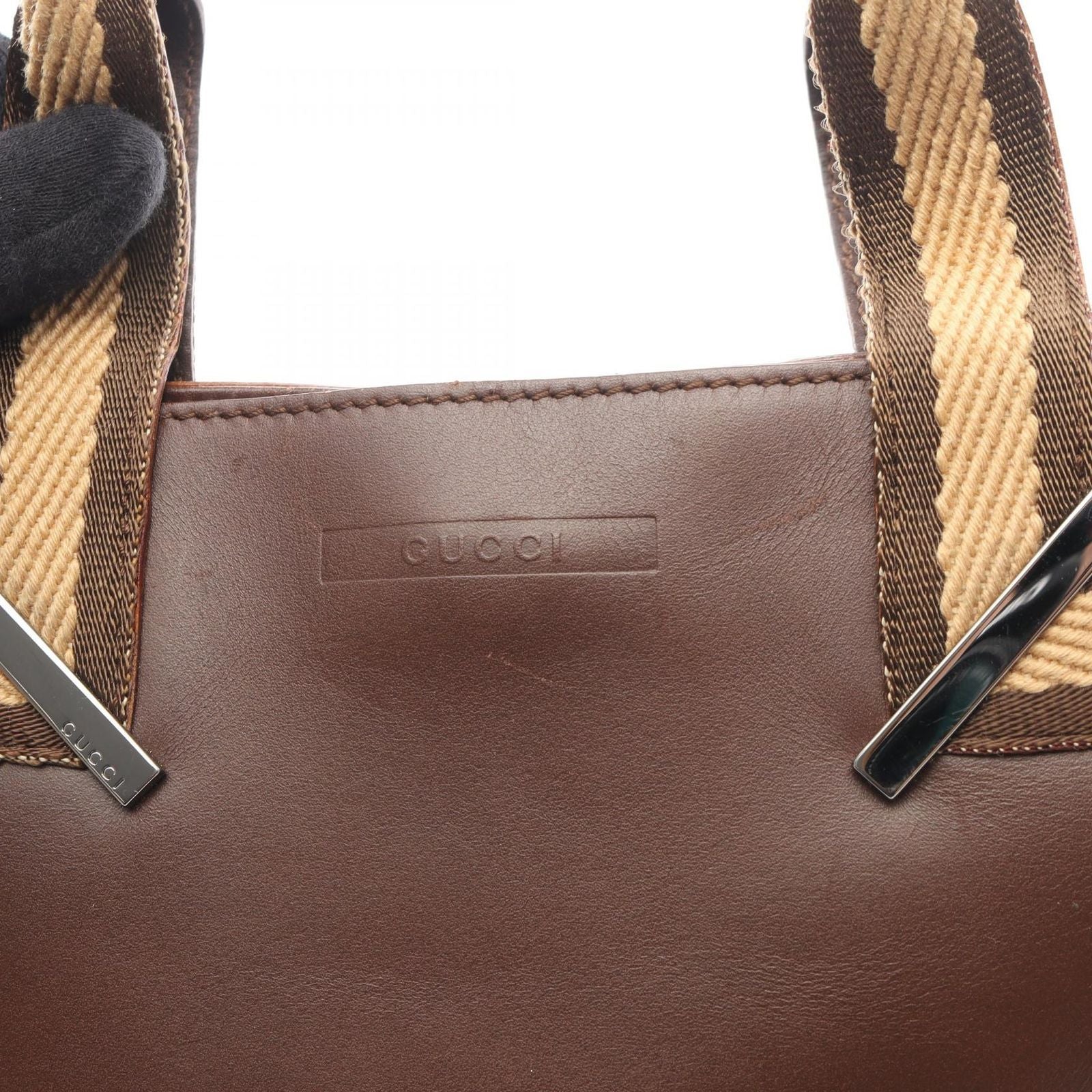Gucci Handbag 000 Brown Leather Mini — view 5