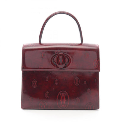Cartier Handbag Happy Birthday Bordeaux Leather