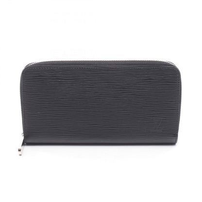 Louis Vuitton Round Wallet Zippy Epi Noir Leather