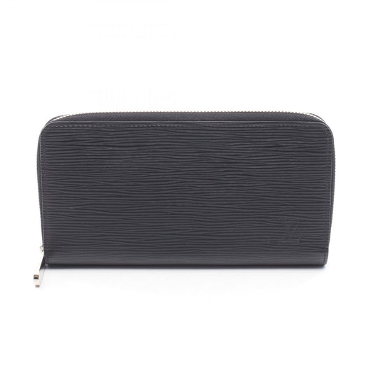 Louis Vuitton Round Wallet Zippy Epi Noir Leather
