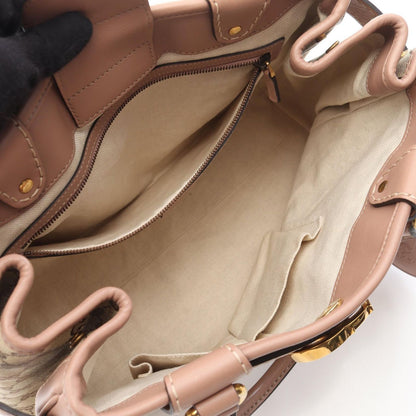 Gucci Tote GG Running Canvas Beige Pink — view 3