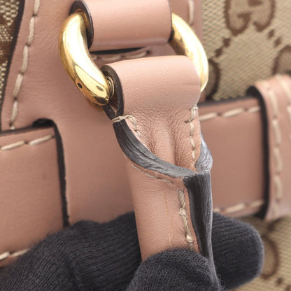 Gucci Tote GG Running Canvas Beige Pink — view 8
