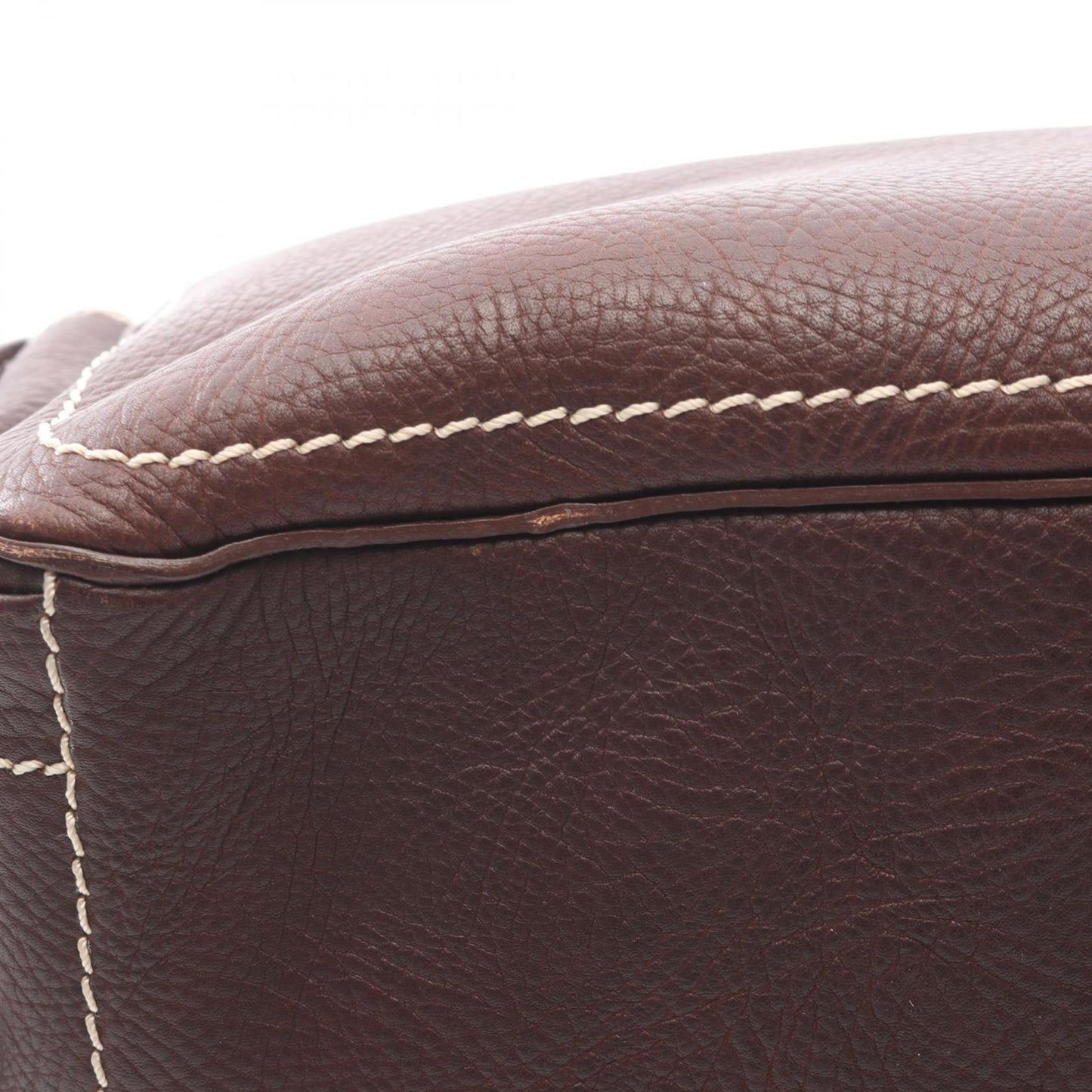 Celine Handbag Boogie Bag Brown Leather — view 7