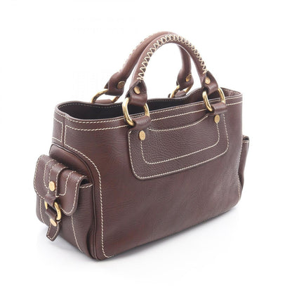 Celine Handbag Boogie Bag Brown Leather — view 2