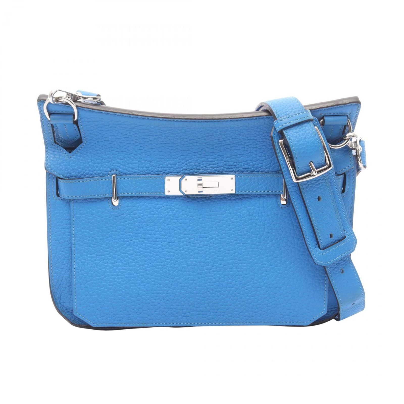 Hermes Shoulder Bag Gypsiel 28 Blue Hydra