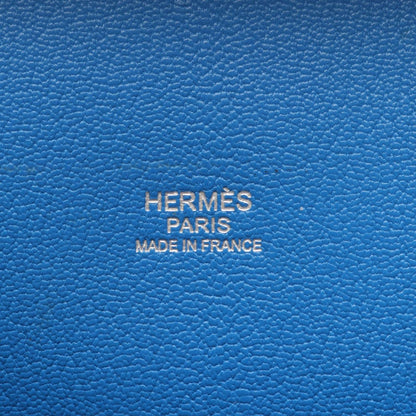 Hermes Shoulder Bag Gypsiel 28 Blue Hydra — view 4