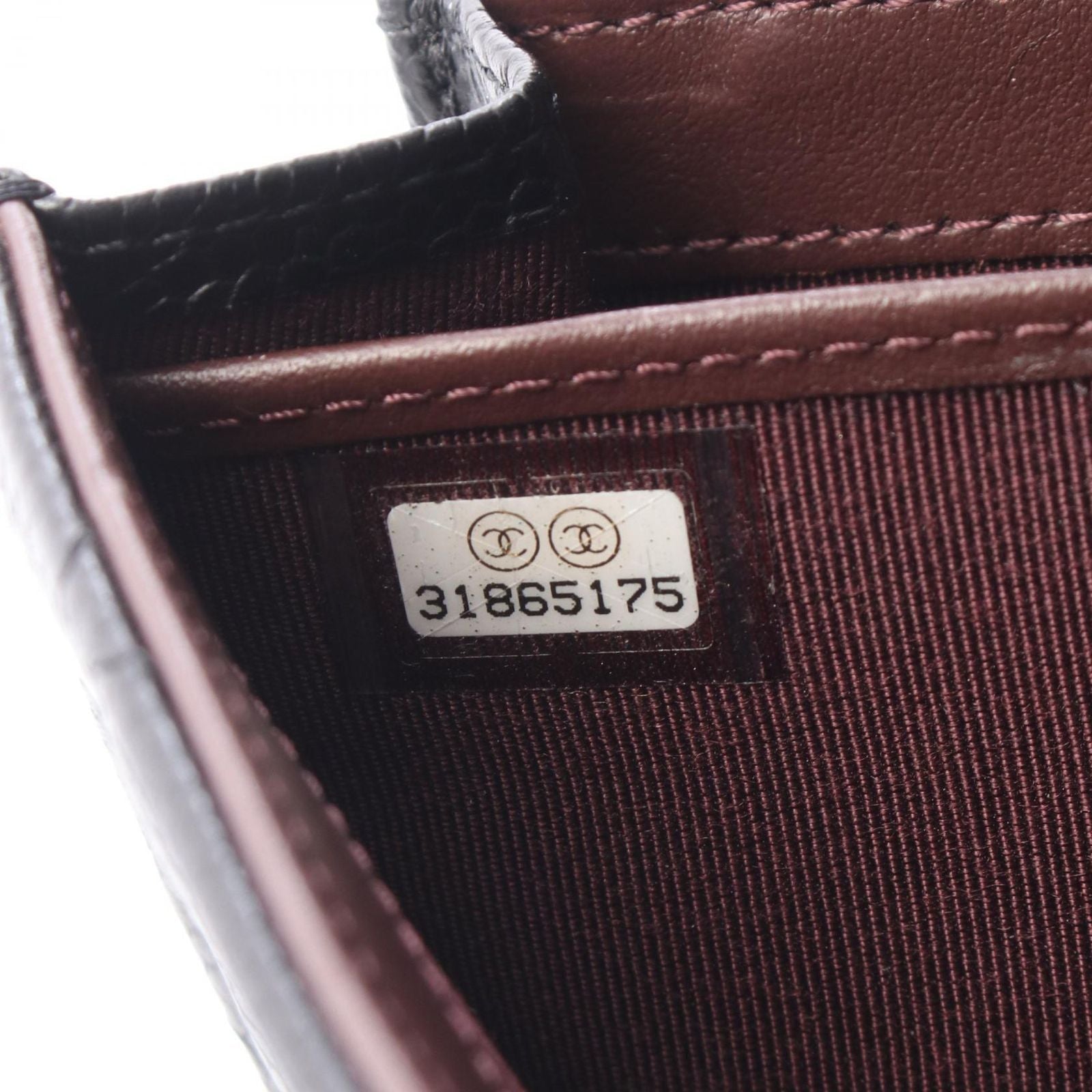 Chanel Bifold Wallet Classic Long Flap Quilted Black Caviar Leather — view 6