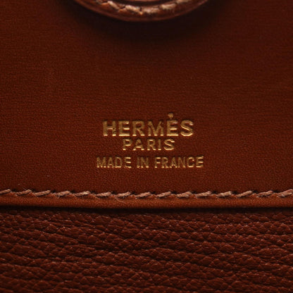 Hermes Handbag Dalvy MM Gold Calf — view 4