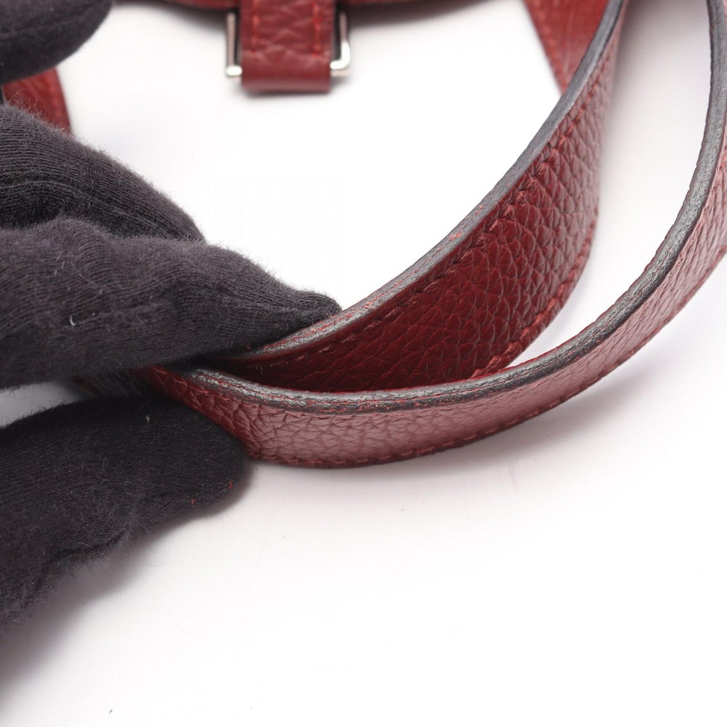 Hermes Handbag Picotin Lock PM Rouge Ash — view 7