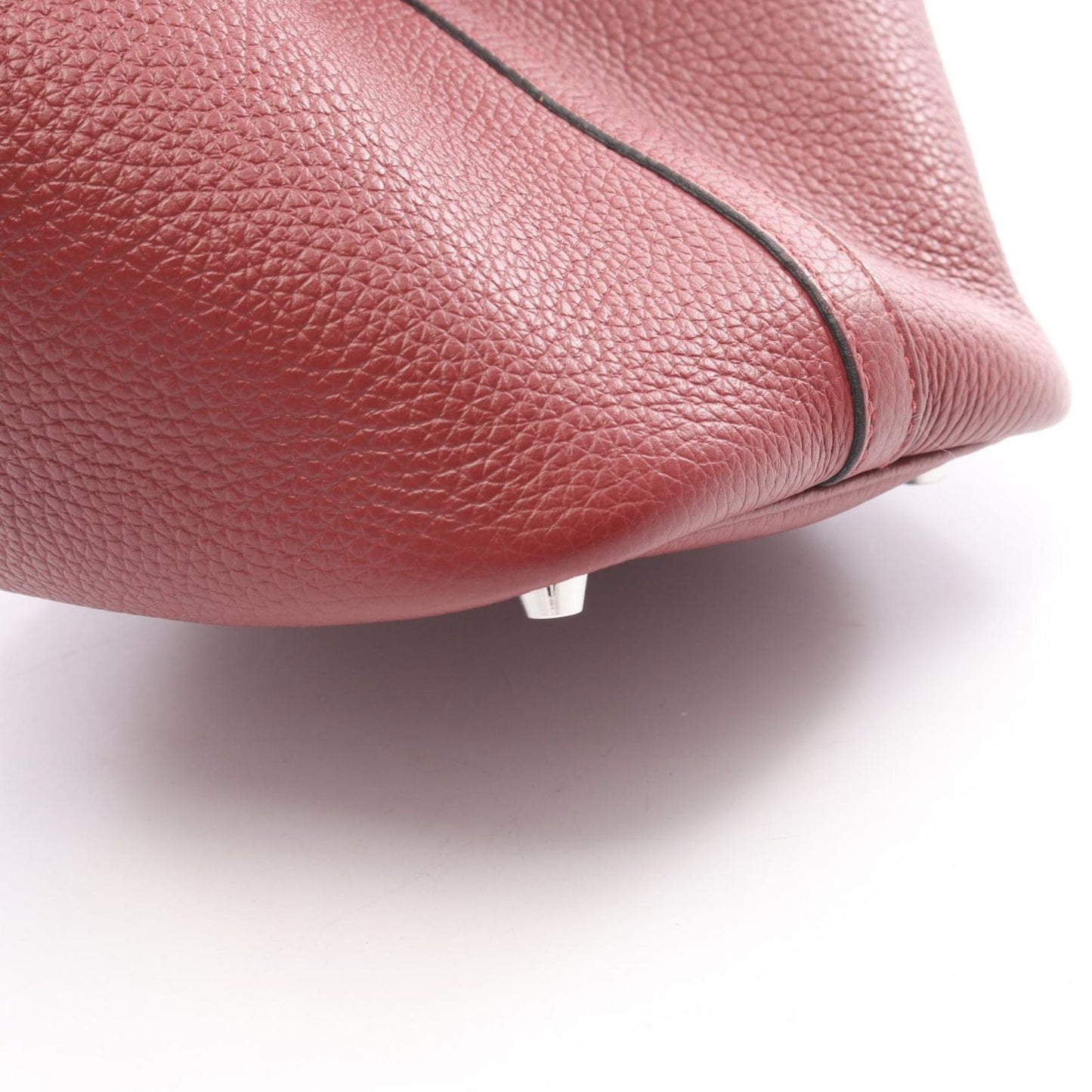 Hermes Handbag Picotin Lock PM Rouge Ash — view 8