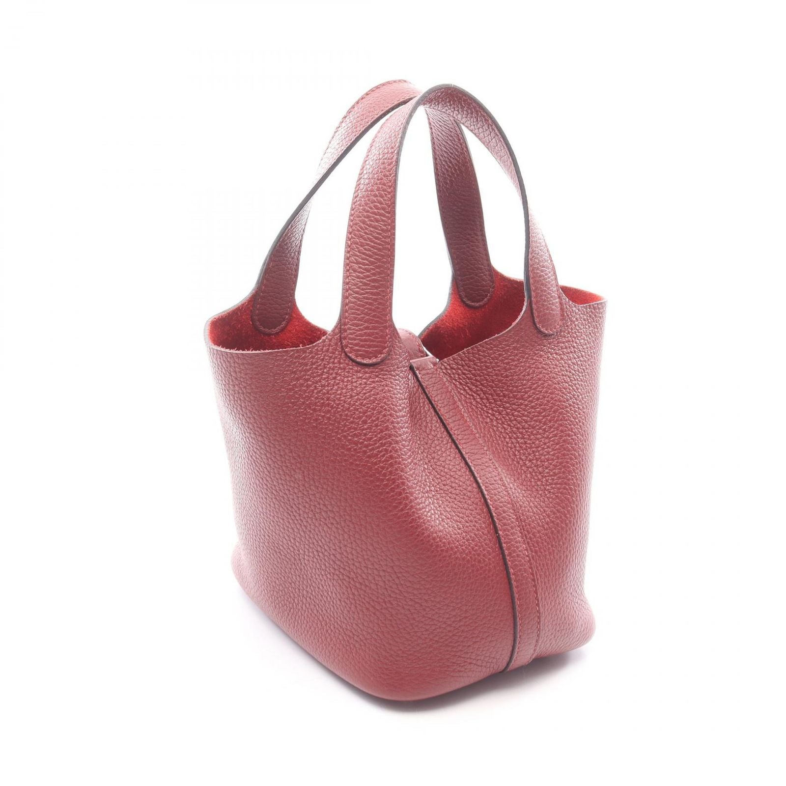 Hermes Handbag Picotin Lock PM Rouge Ash — view 2