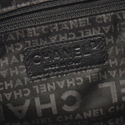 Chanel Handbag Camellia Black Suede Lambskin Chain Bag — view 4