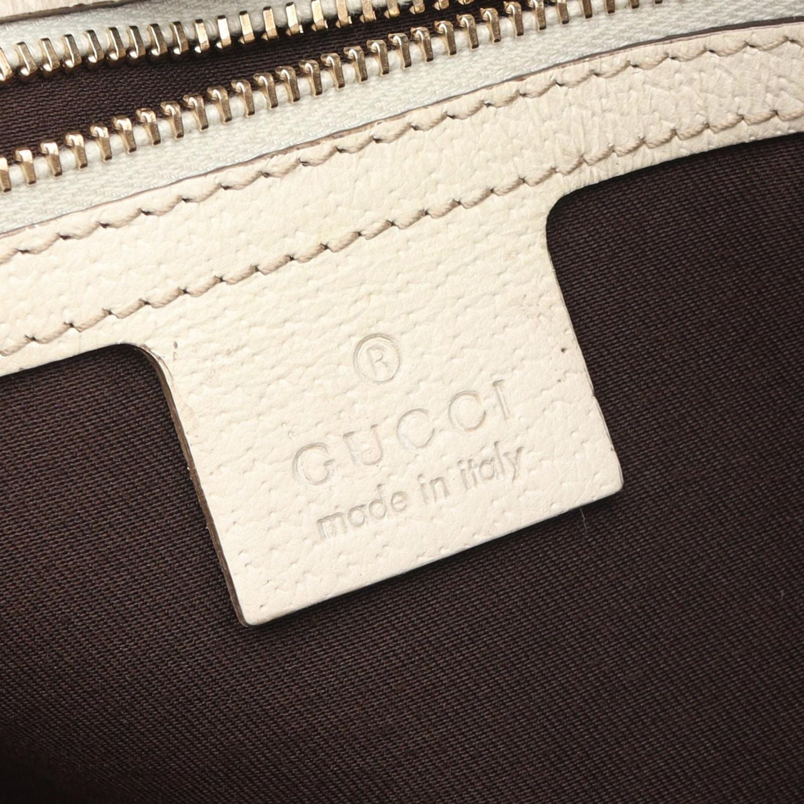 Gucci Tote GG Canvas Ivory Brown — view 4