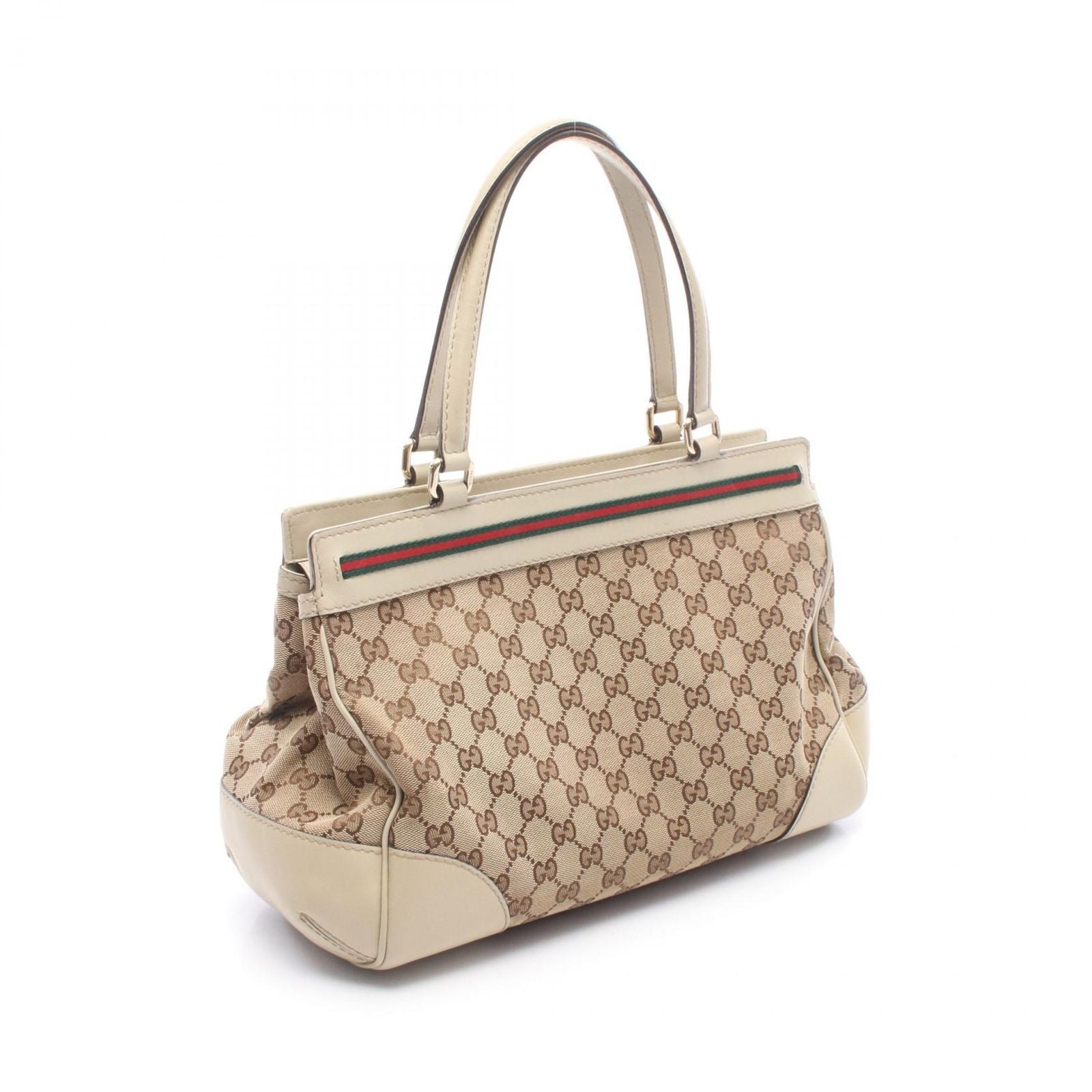 Gucci Tote Mayfair GG Canvas Sherry Line Beige — view 2