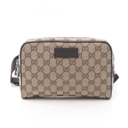 Gucci Waist Bag GG Canvas Brown Dark