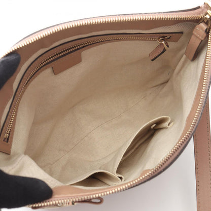 Gucci Shoulder Bag Mayfair GG Canvas Pink Beige Brown — view 3