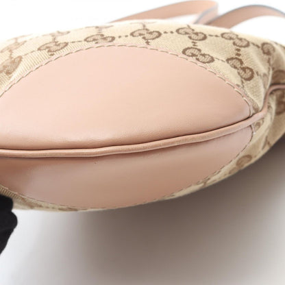 Gucci Shoulder Bag Mayfair GG Canvas Pink Beige Brown — view 6