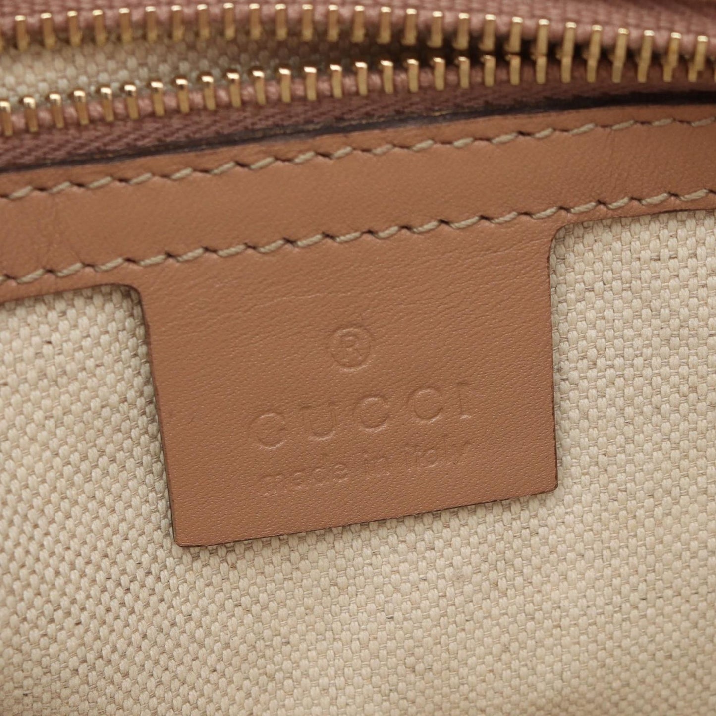 Gucci Shoulder Bag Mayfair GG Canvas Pink Beige Brown — view 4