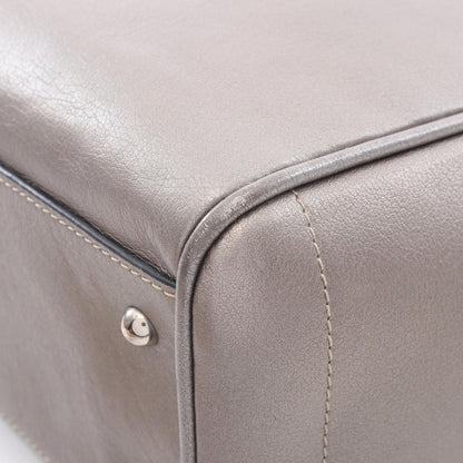 Loewe Tote Heritage Metallic Brown Leather — view 5