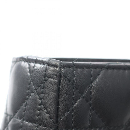 Dior Handbag Lady Dior Large Black Leather Lady Dior Large Cannage 2-Way Tote — view 9