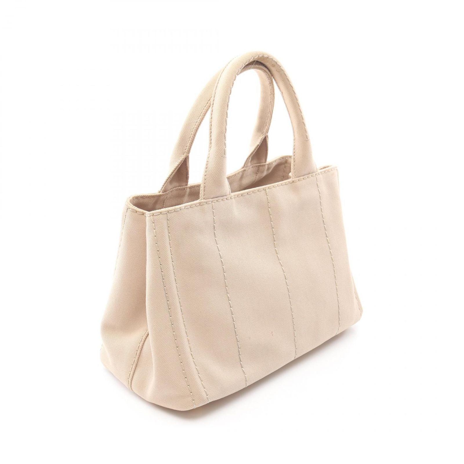 Prada Tote Canapa 2-Way Beige Canvas — view 2