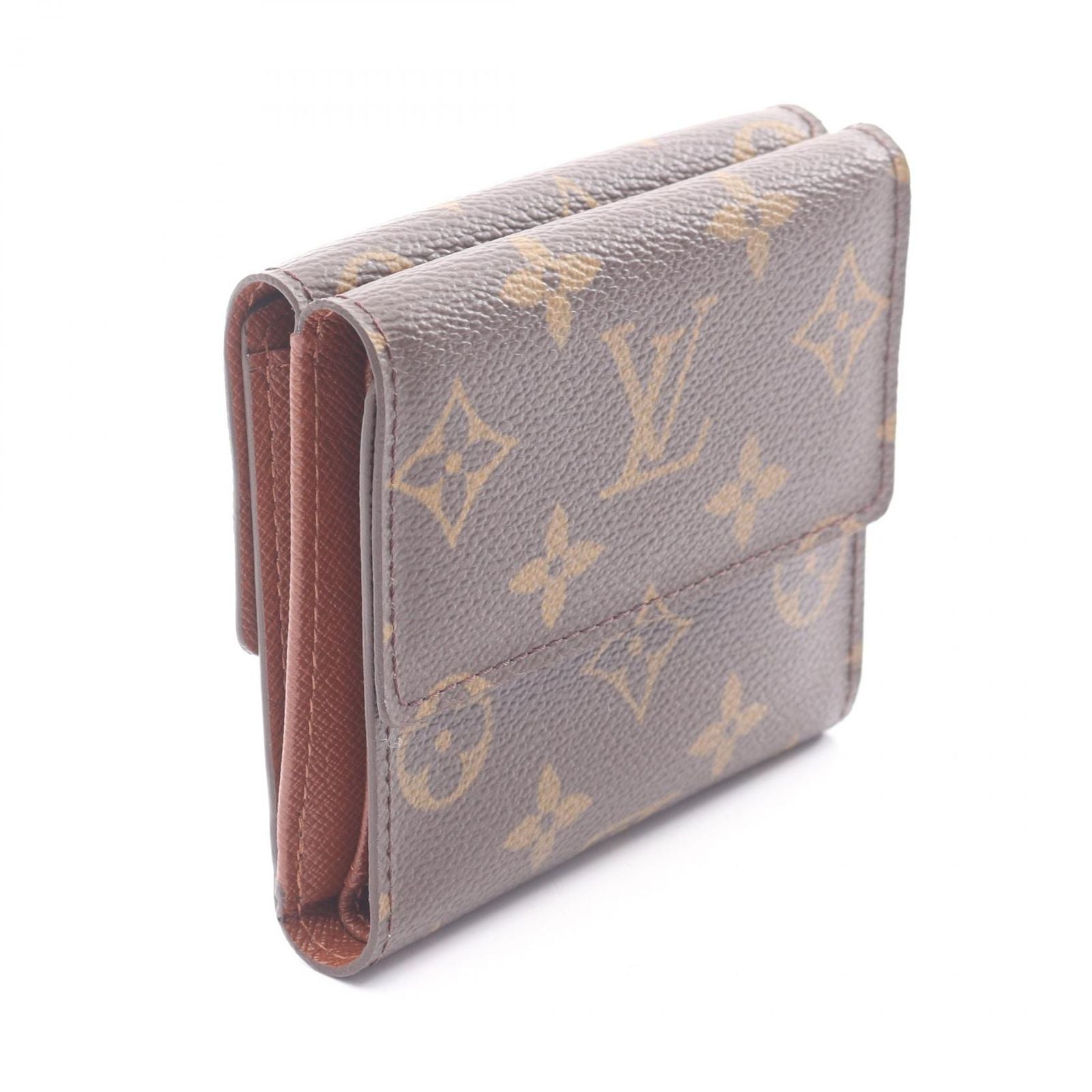 Louis Vuitton Trifold Wallet Porte Monet Cles Monogram Leather — view 2