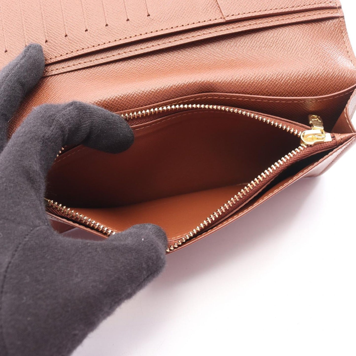 Louis Vuitton Bifold Wallet Portefeuille Brazza Monogram — view 4