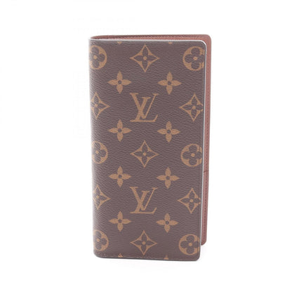 Louis Vuitton Bifold Wallet Portefeuille Brazza Monogram