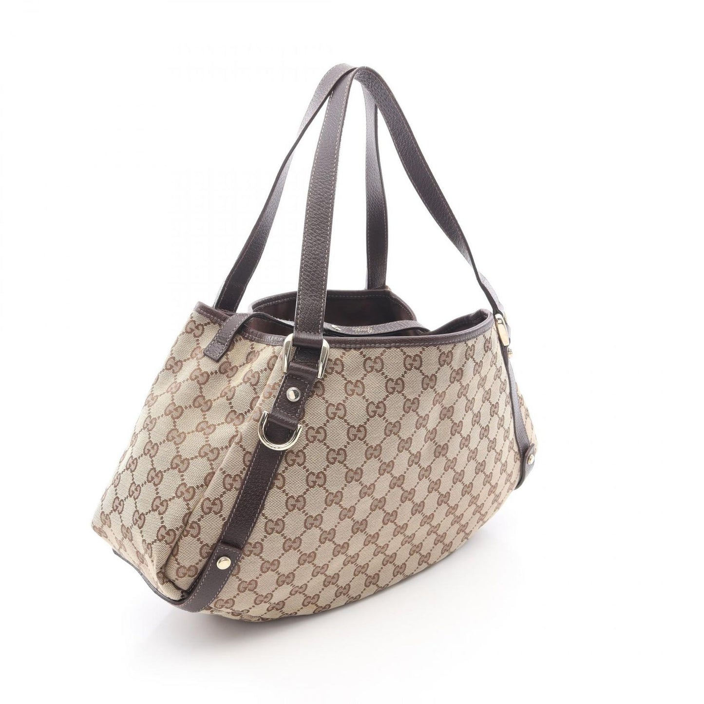 Gucci Shoulder Bag Abbey GG Canvas Beige — view 2