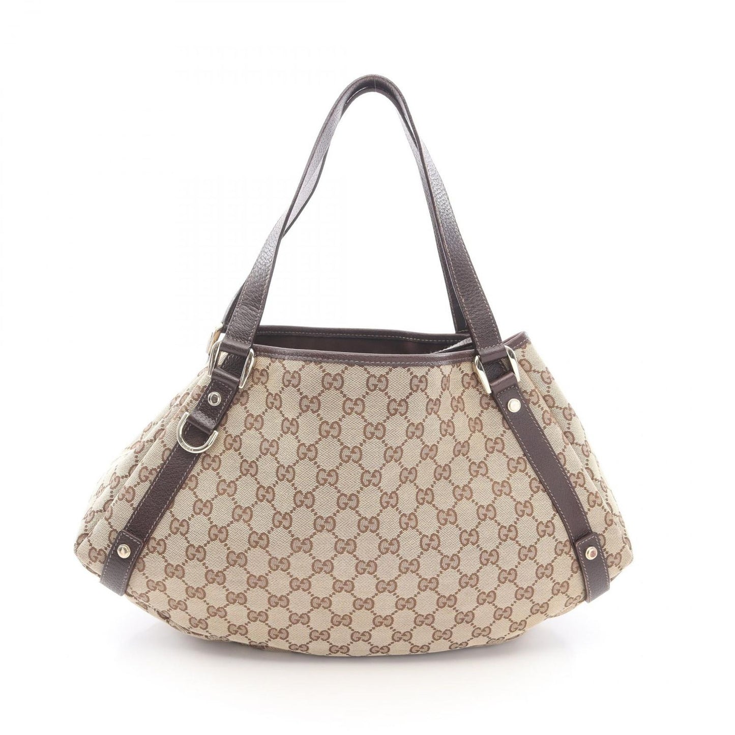 Gucci Shoulder Bag Abbey GG Canvas Beige