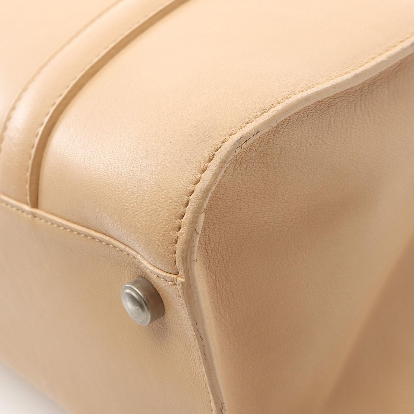 Cartier Tote Cabochon Beige Leather — view 6