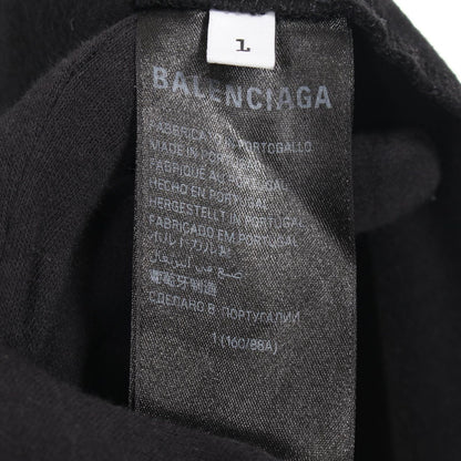 Balenciaga Top Metal Logo T-Shirt Cotton — view 4