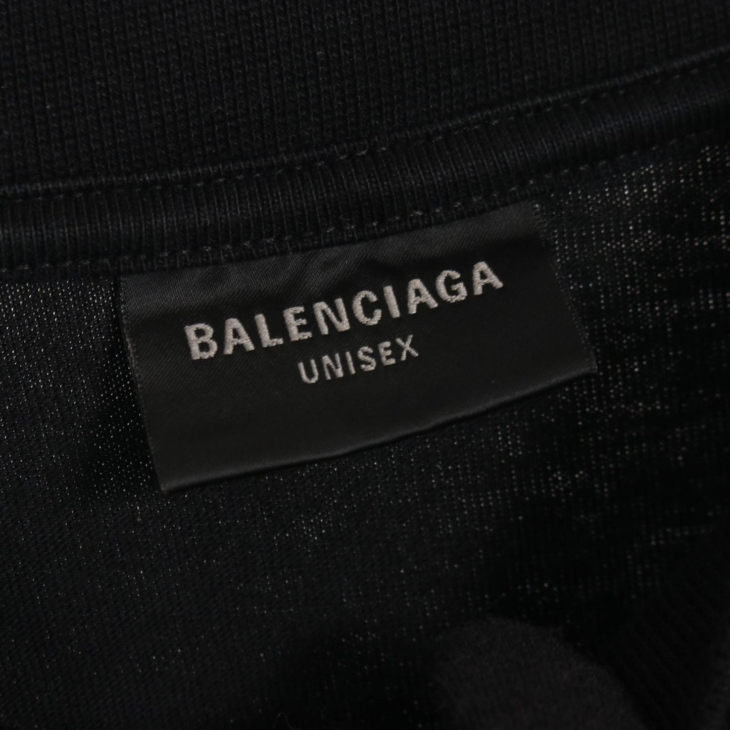 Balenciaga Top Metal Logo T-Shirt Cotton — view 3