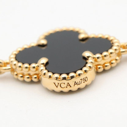 Van Cleef & Arpels Necklace Vintage Alhambra Onyx 84 cm 18k — view 3