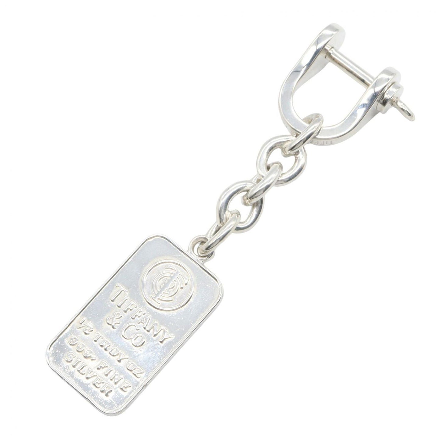 Tiffany & Co Pendant Top Ingot Key Holder 925 Sterling Silver