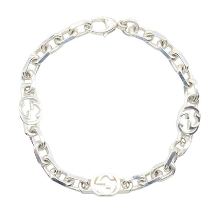 Gucci Bracelet Interlocking Chain 18 cm 925 Sterling Silver