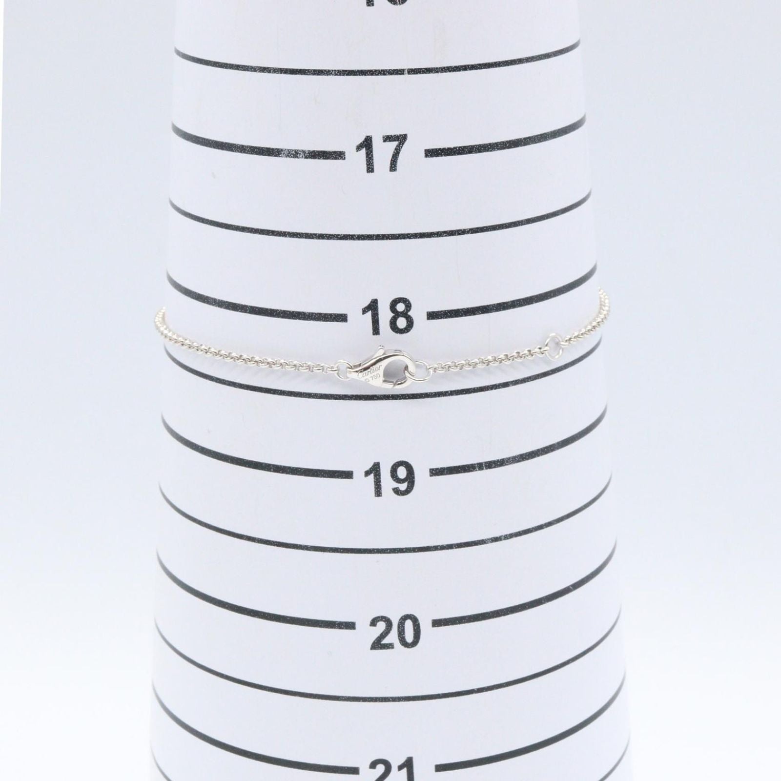 Cartier Bracelet Entrelace 16 18.5 cm 18k White Gold — view 6