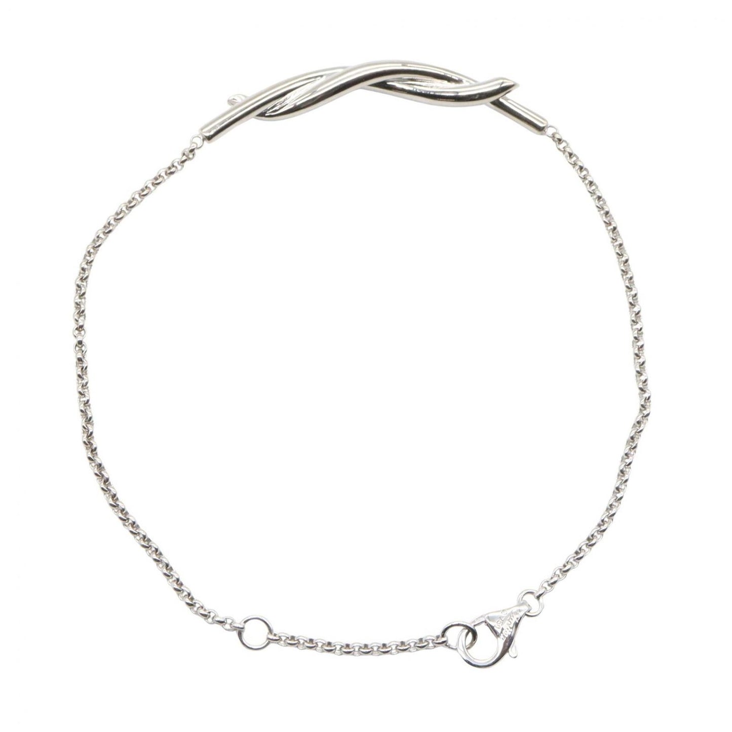 Cartier Bracelet Entrelace 16 18.5 cm 18k White Gold — view 2