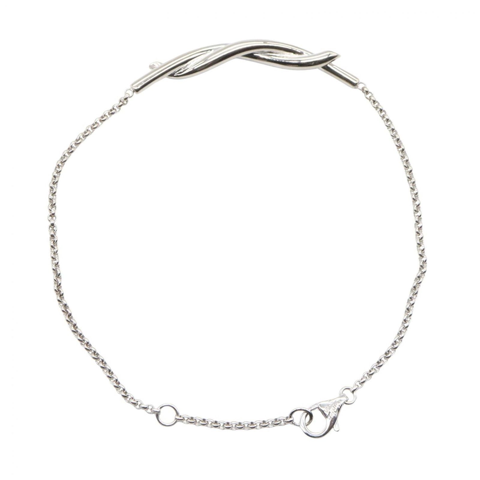 Cartier Bracelet Entrelace 16 18.5 cm 18k White Gold — view 2
