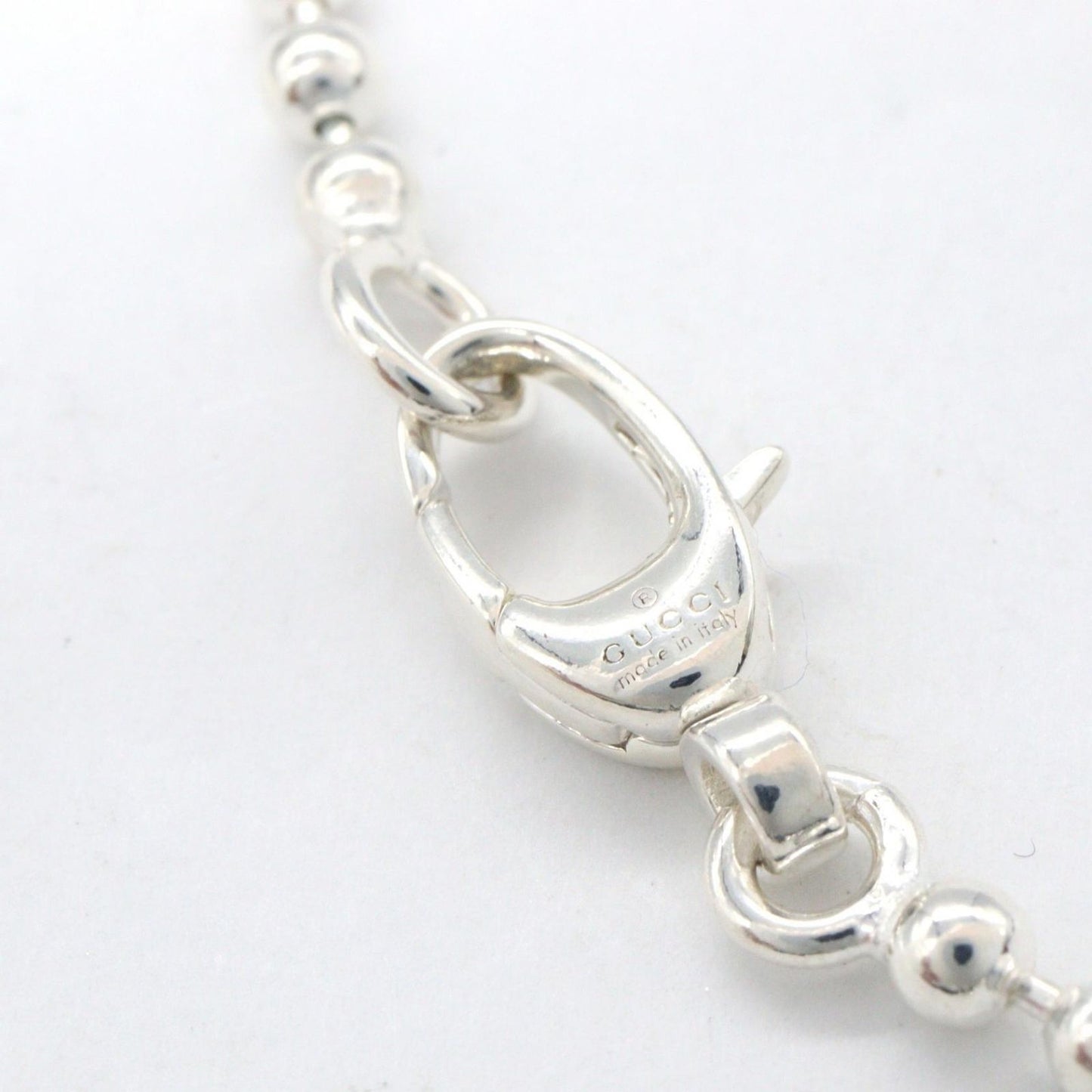 Gucci Necklace Heart Interlocking 70 cm 925 Sterling Silver — view 3