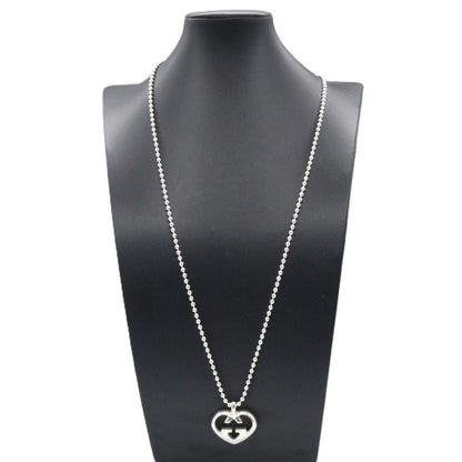 Gucci Necklace Heart Interlocking 70 cm 925 Sterling Silver — view 6