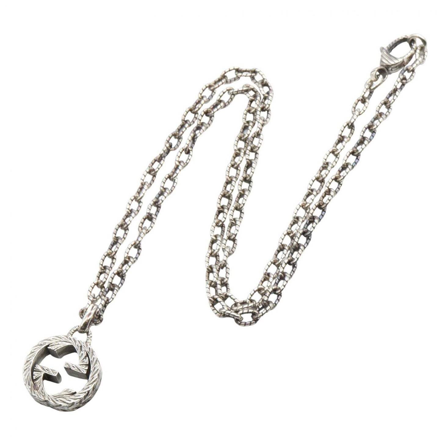 Gucci Necklace Interlocking 44.5 cm 925 Sterling Silver — view 2