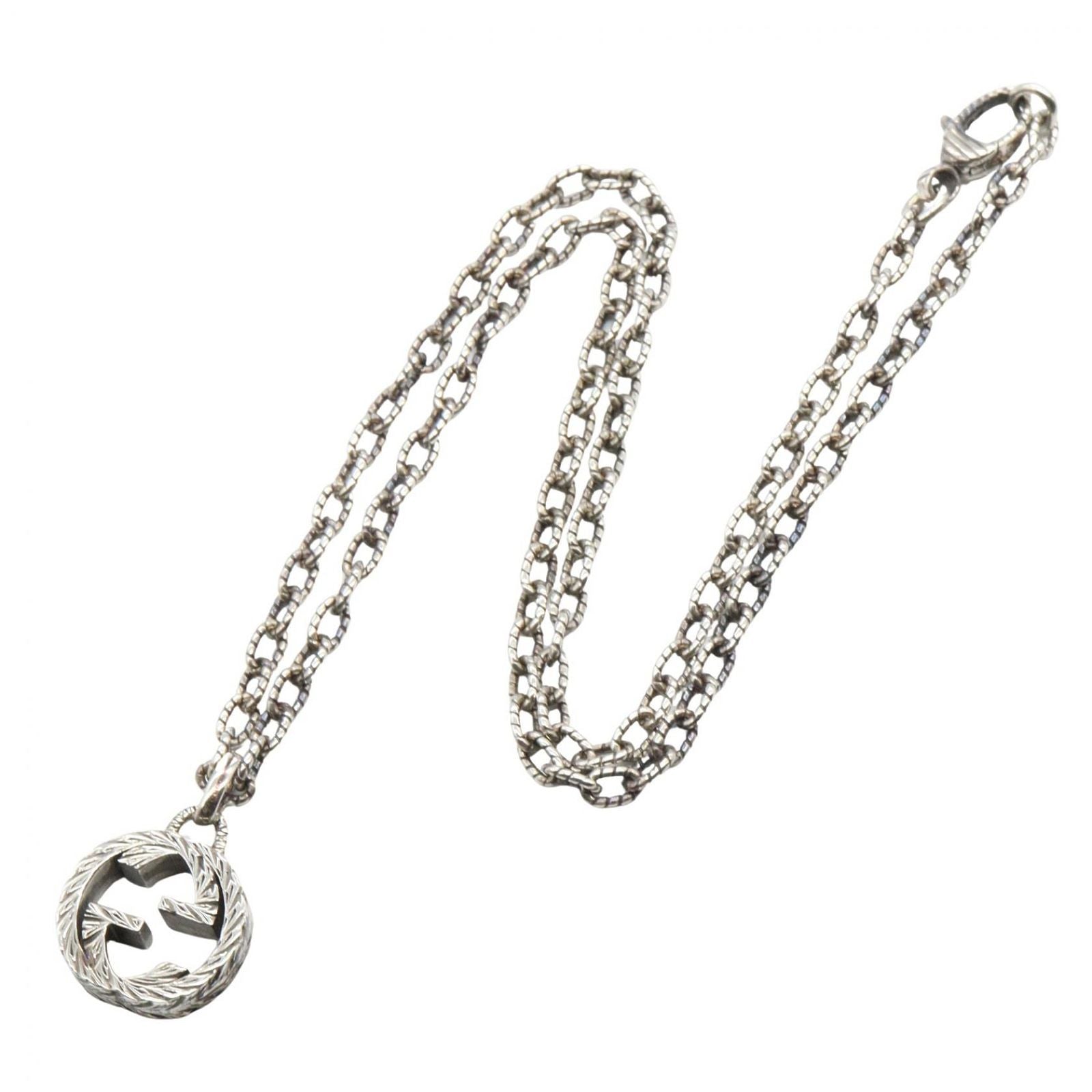 Gucci Necklace Interlocking 44.5 cm 925 Sterling Silver — view 2