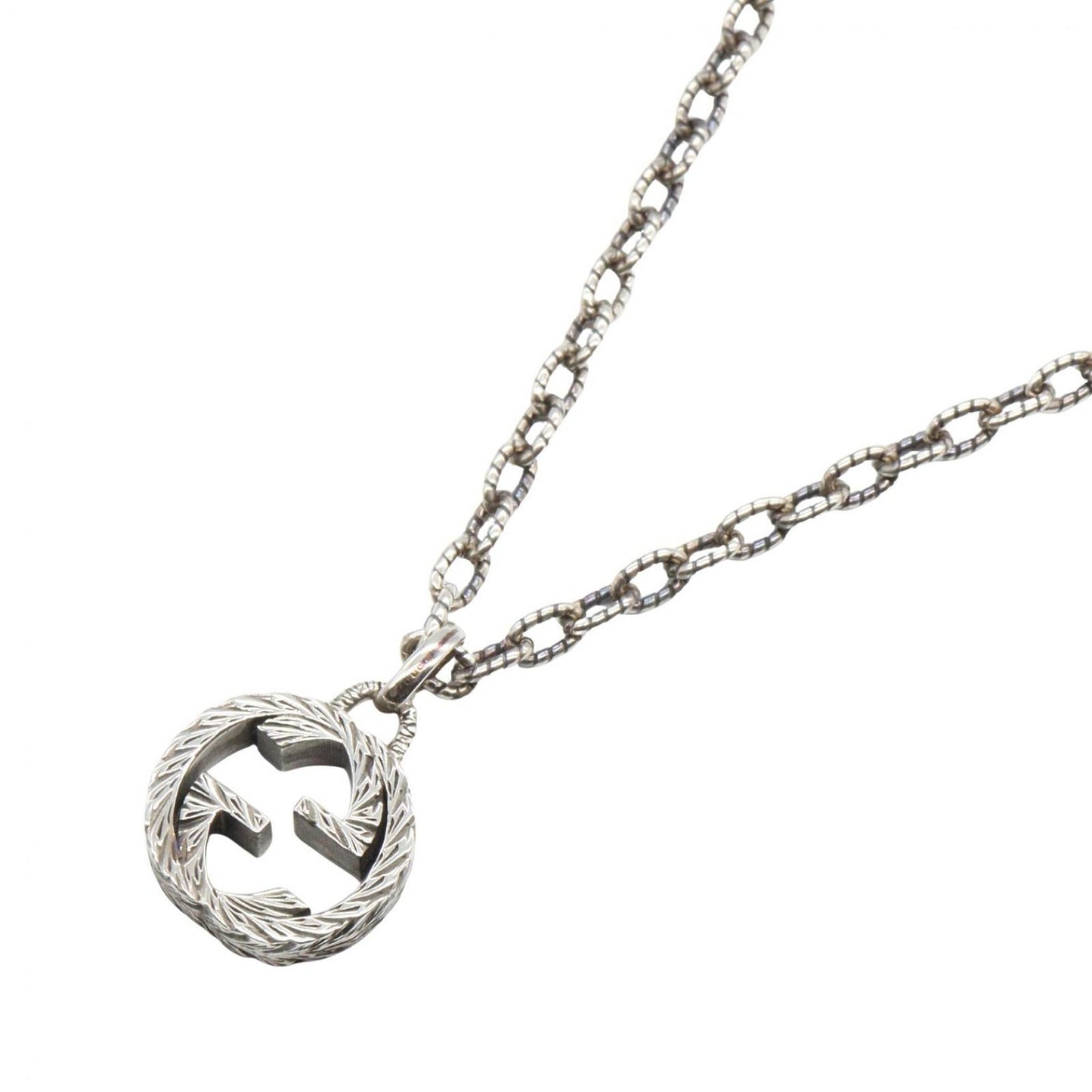 Gucci Necklace Interlocking 44.5 cm 925 Sterling Silver