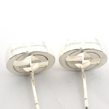 Gucci Earrings Interlocking Studs 925 Sterling Silver — view 5