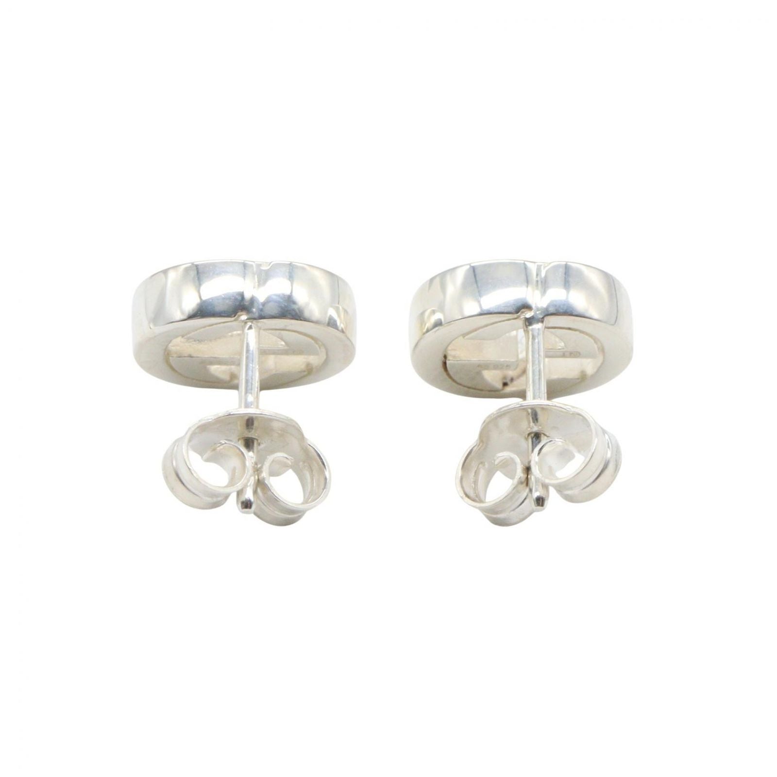 Gucci Earrings Interlocking Studs 925 Sterling Silver — view 2