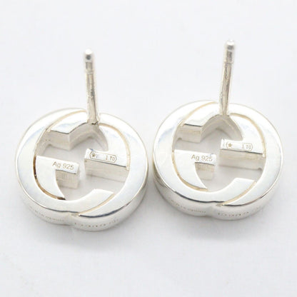 Gucci Earrings Interlocking Studs 925 Sterling Silver — view 6
