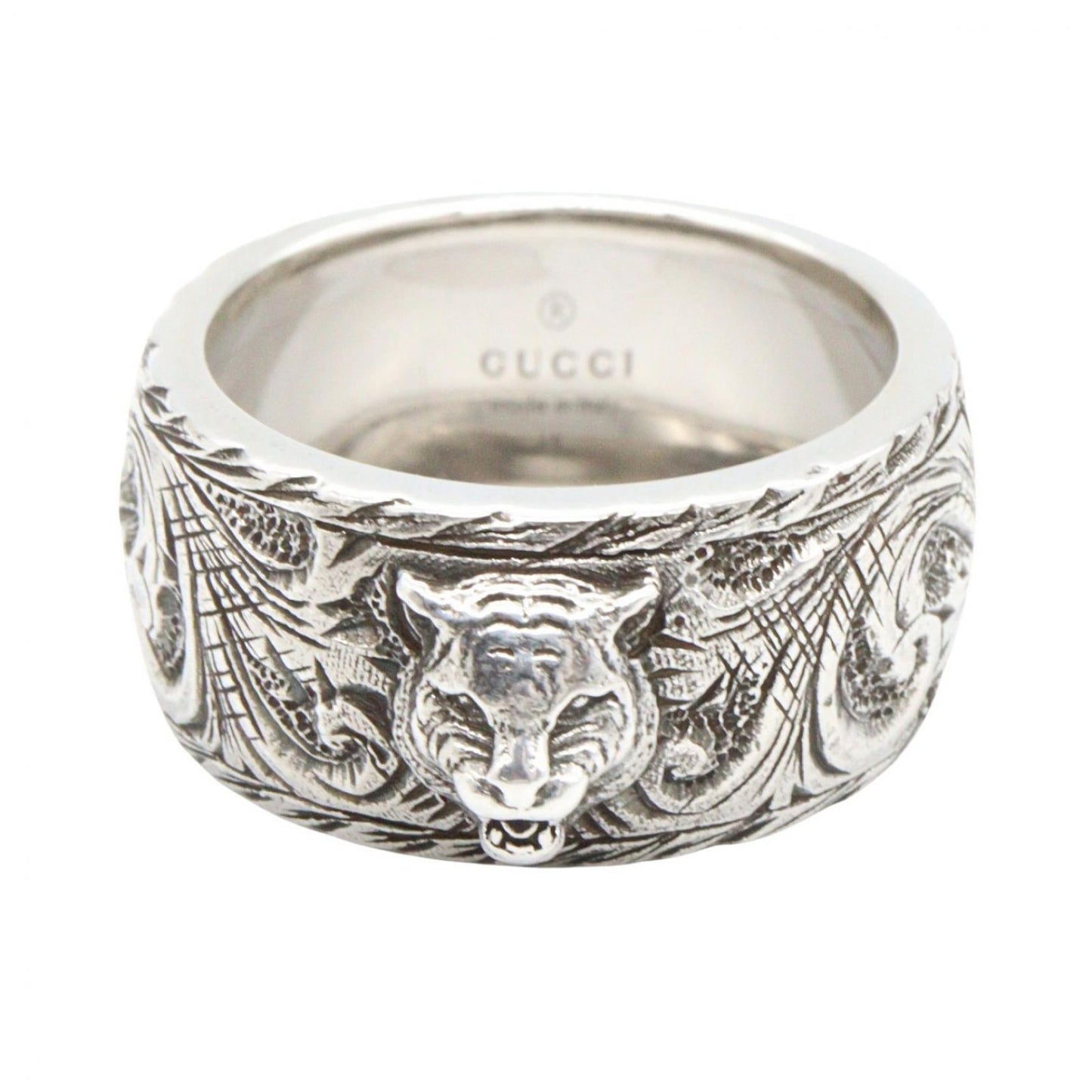 Gucci Ring Cat Head 925 Sterling Silver — view 2