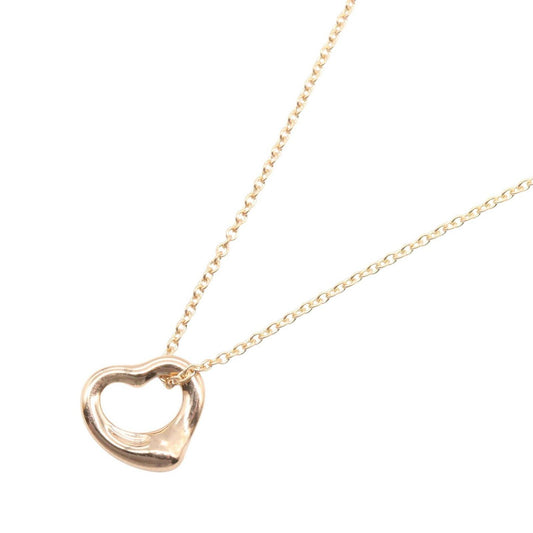 Tiffany & Co Necklace Open Heart 40 cm 18k Pink Gold