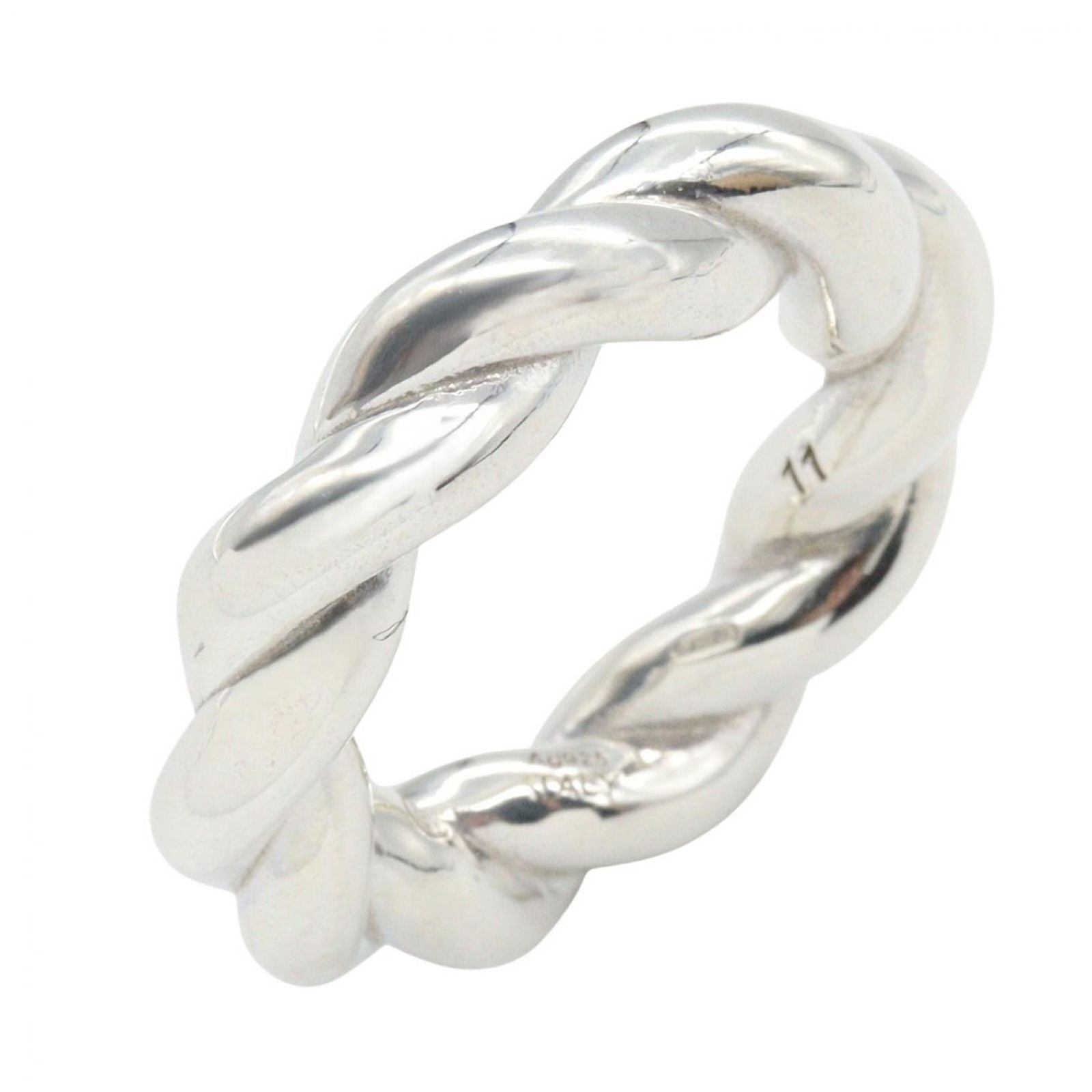 Bottega Veneta Ring Twist 925 Sterling Silver